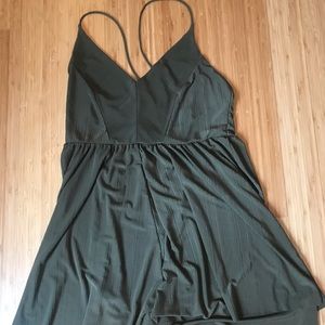 Zara Olive Romper